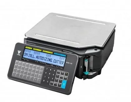 Digi SM120 LL linerless label printing scale Fisher Scales Norfolk