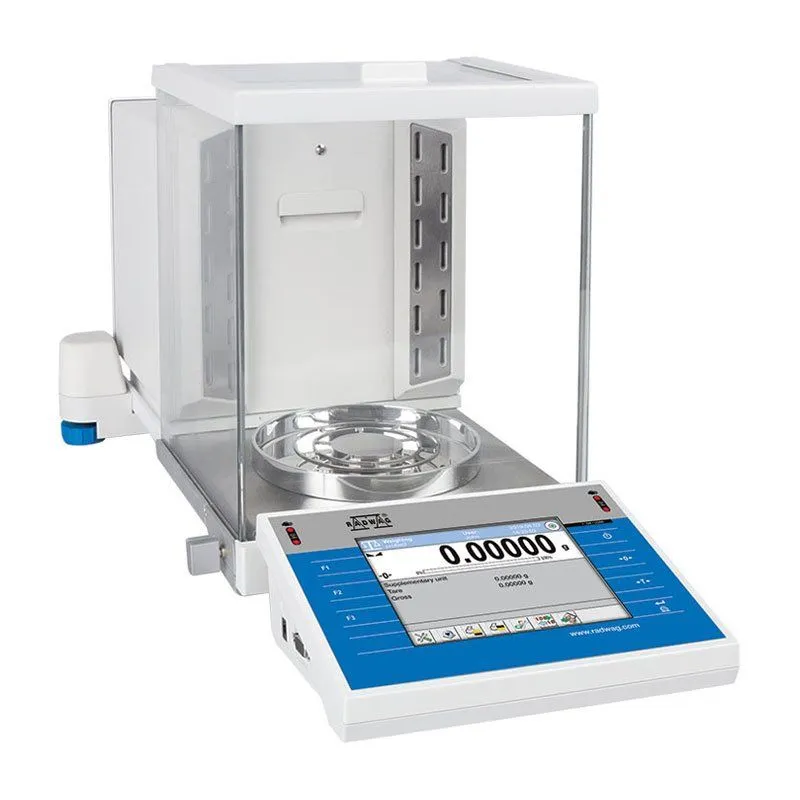 Radwag XA analytical balance with touch screen display Fisher Scales Norfolk