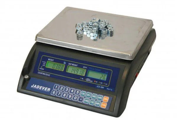 Jadever JCE water resistant counting scale Fisher Scales Norfolk