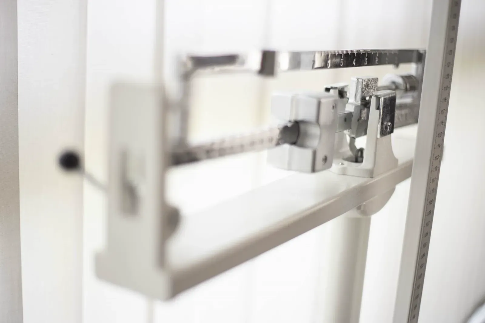 Medical beam scale used for patient weighing Fisher Scales Norfolk